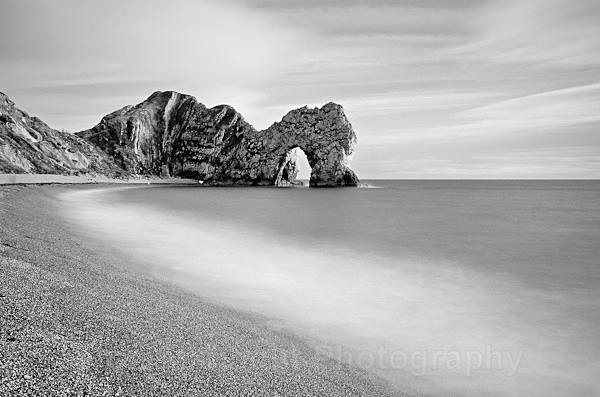 Durdle Dor - Black & White