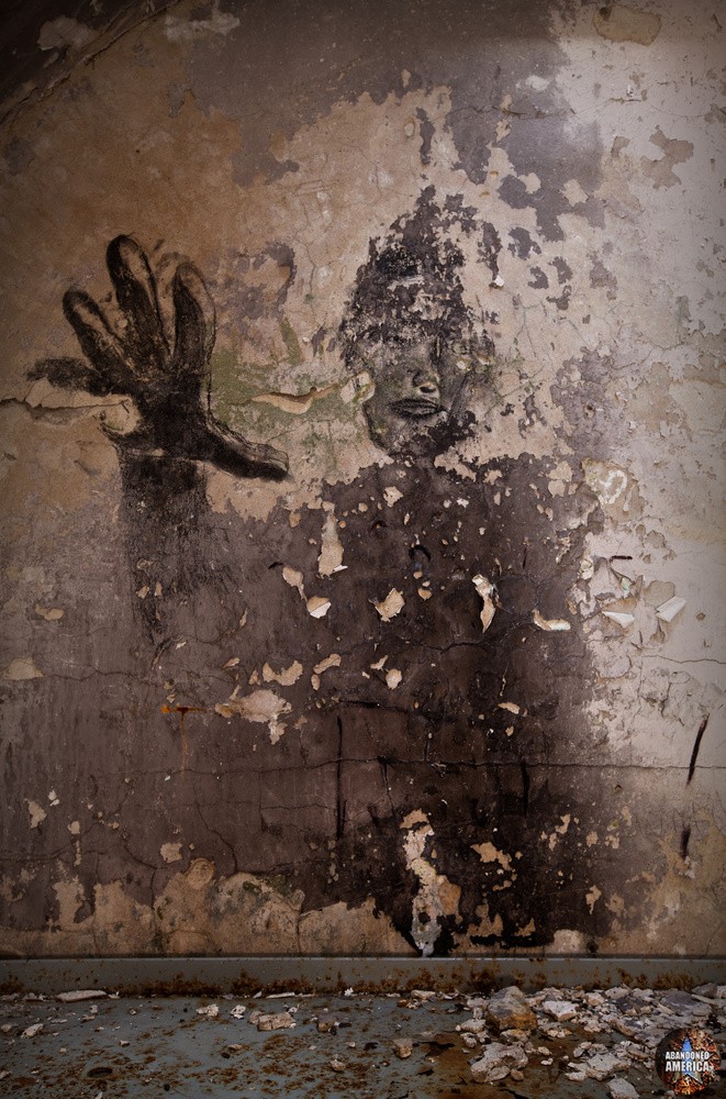 Graffiti at Holmesburg Prison, Philadelphia PA | Abandoned America by Matthew Christopher