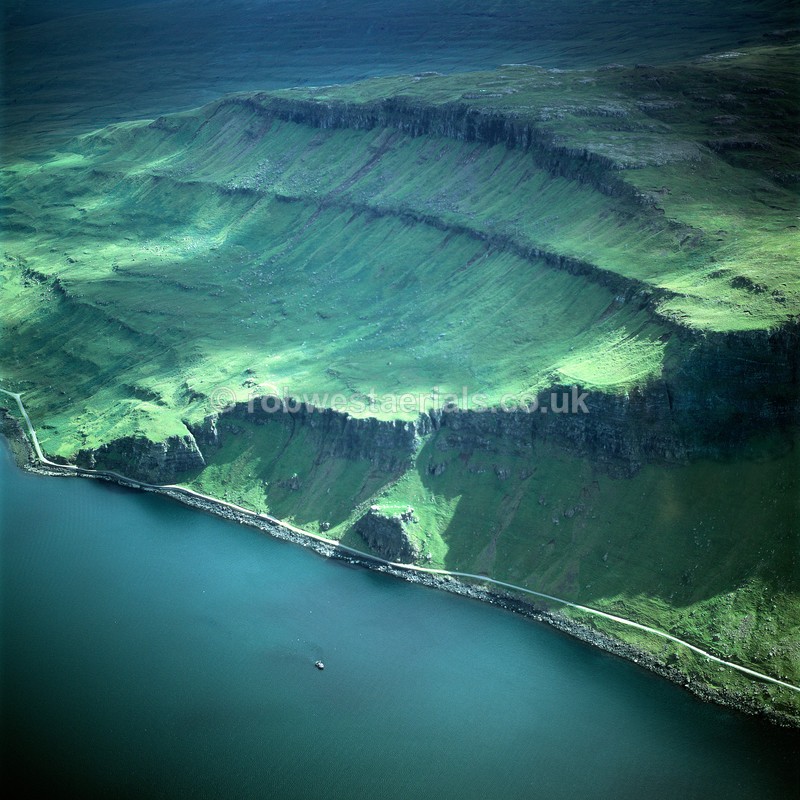 aerial pictures of Scotland west coast Islands of Mull