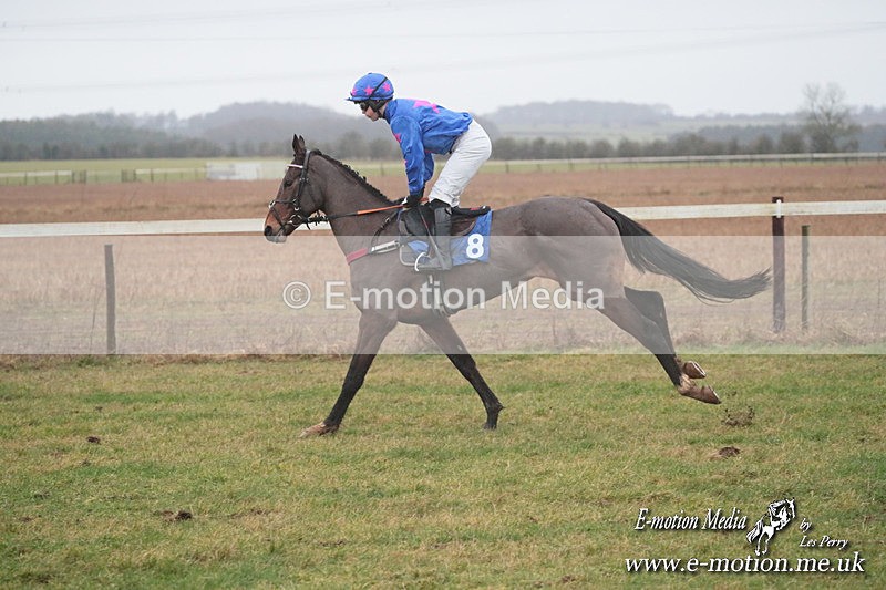 PtP 260125 486 - Cocklebarrow Point-to-Point racing with the Heythrop Hunt 26/01/25