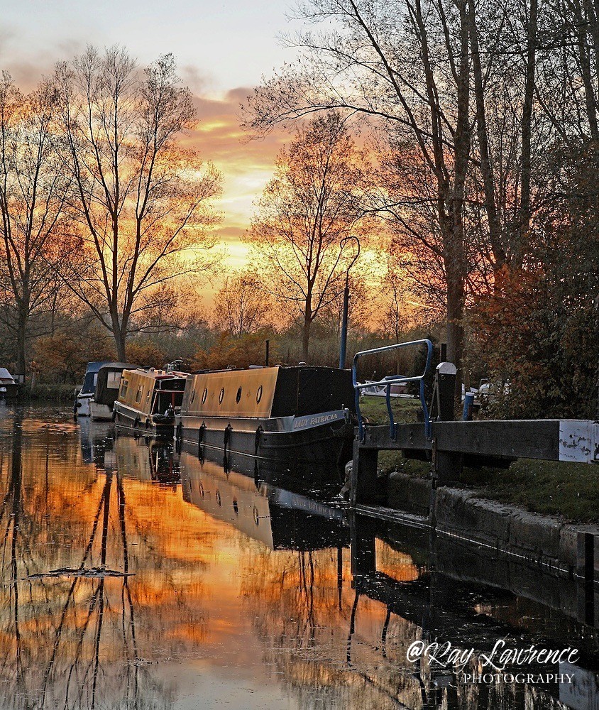 Sunset - Paper Mill Lock - Close to Home