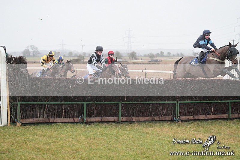 PtP 260125 269 - Cocklebarrow Point-to-Point racing with the Heythrop Hunt 26/01/25