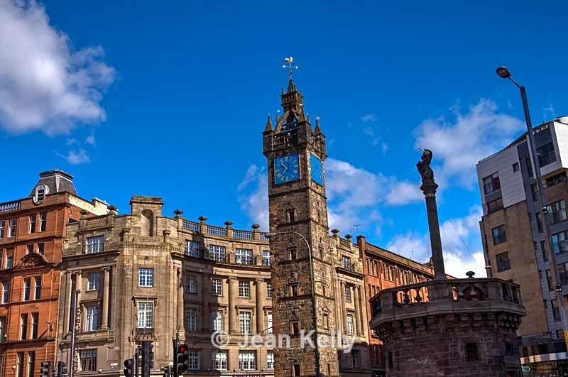 Tolbooth Steeple, Glasgow Cross - 4001 - Scotland