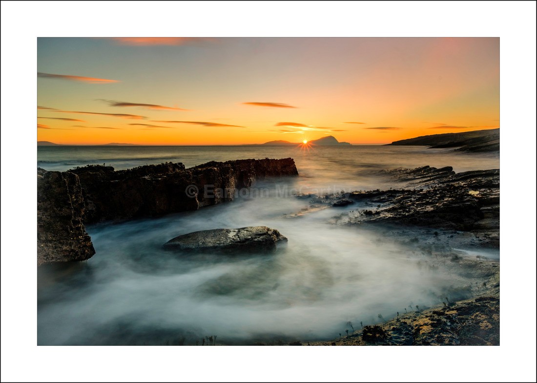 Clareisland  swirl sunset-1 - Mayo's Wild Atlantic