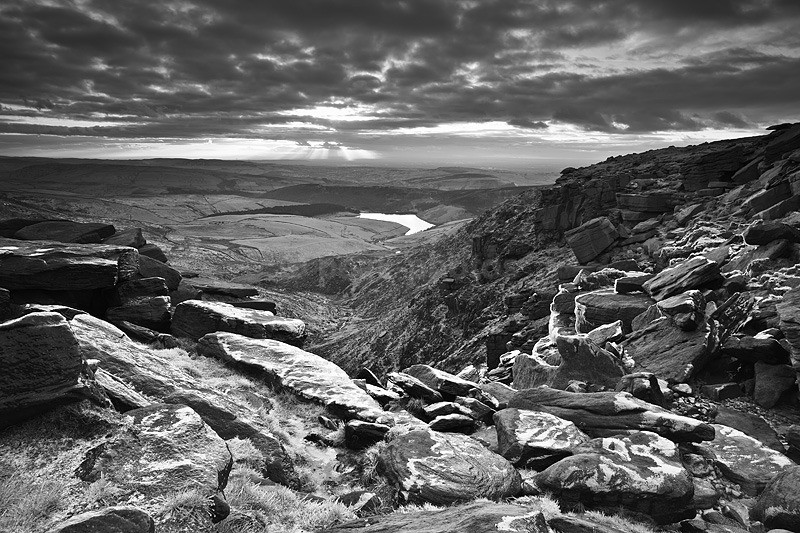 Frozen Downfall - Peak District | Dark Peak