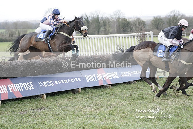 PtP 250223 0155 - Kimblewick Hunt Point-to-Point Kingston Blount 25/02/23