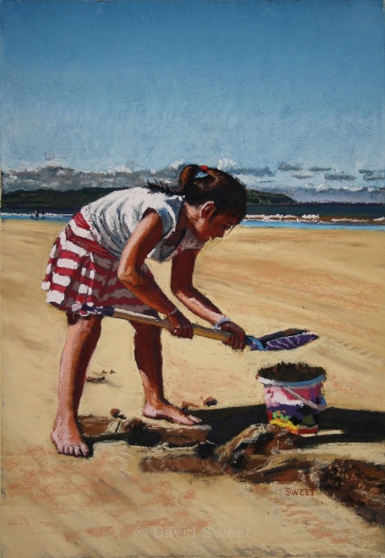 Sweet Sandcastles - Paintings
