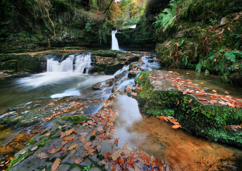Sgwd Isaf Clun Waterfall 2 - Celtic Wales