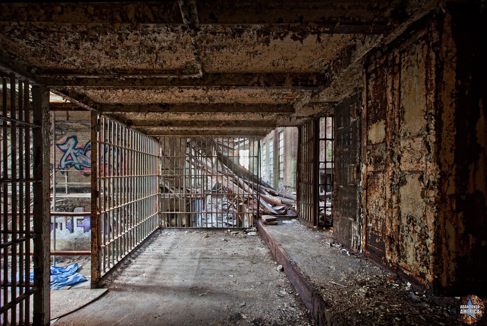 Old Essex County Jail Photo - Abandoned America