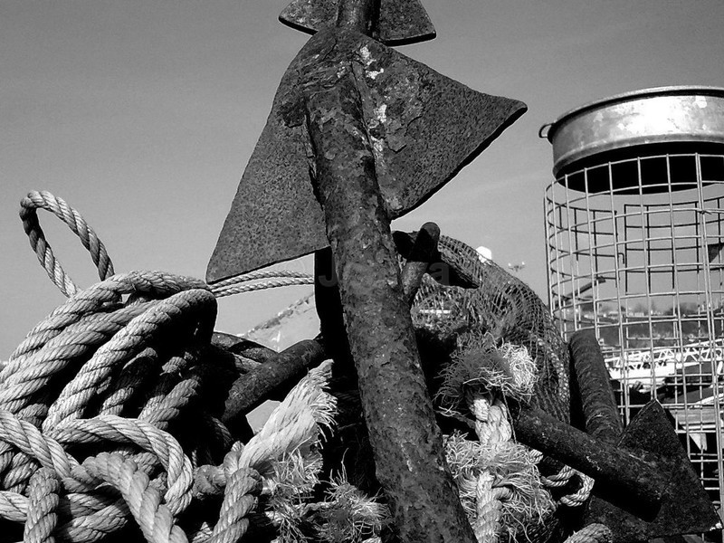 Anchored - B&W01