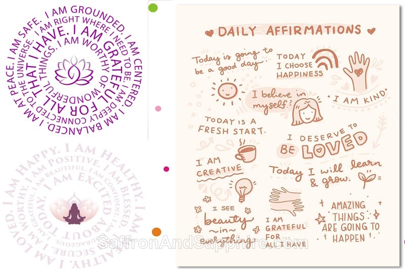 Positive Affirmations - Meditation & Mantras References