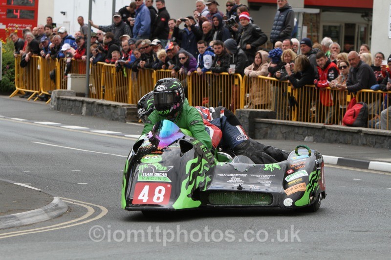 Deborah Barron & Karl Schofield - Sure Sidecar Race 2
