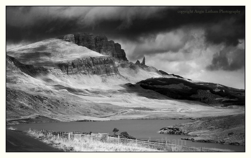 The Old Man of Storr - Skye BW - Black & White