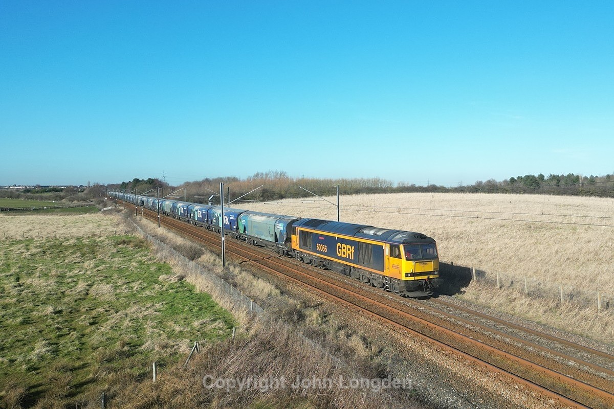 JL - 6.2.25 60056 6H70 Tyne Dock CT - Drax, Boldon East - Latest shots