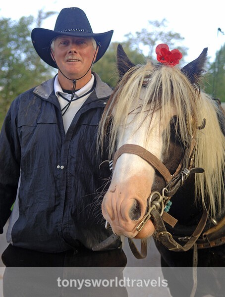 16, Man with pony, Cahirmee Horse Fair, Co.Cork - Horse Fairs, Ireland