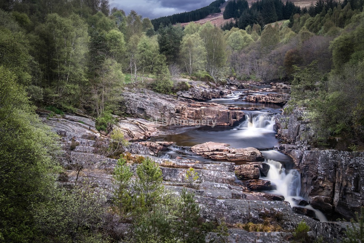 Black Water Falls - My Scotland - The Landscapes