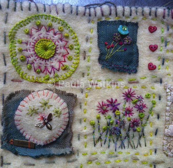  - Art made on Vintage Blankets