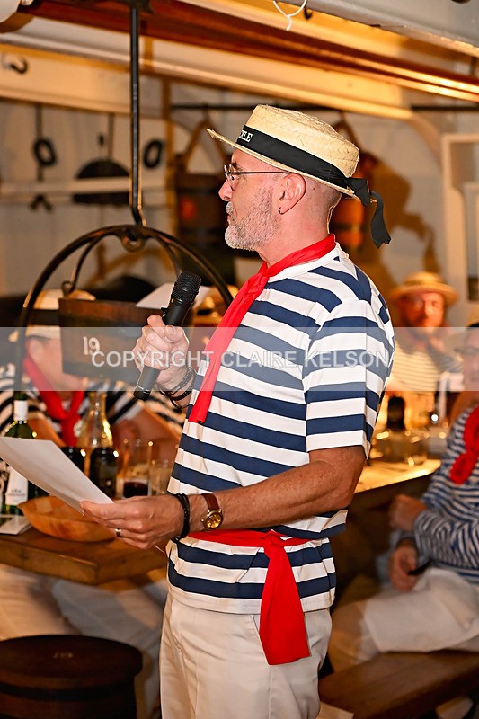 HMS PICKLE-88 - PICKLE NIGHT HMS WARRIOR 1860