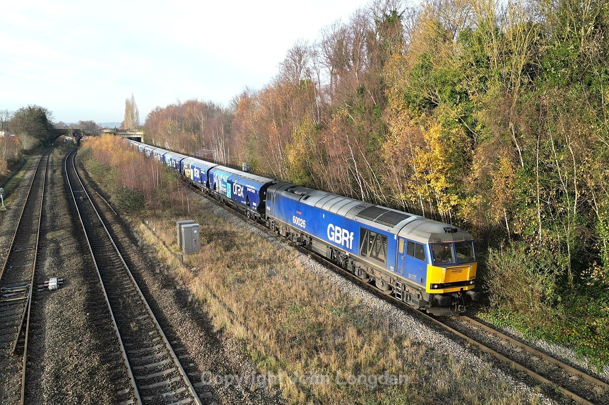 JL - 28.11.24 60026 6E09 Liverpool Biomass - Drax, Horbury - Latest shots