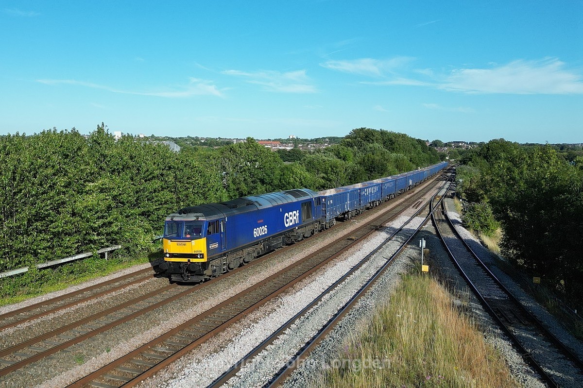 JL - 9.7.25 60026 6V25 Quainton - Tyhterington, Narroways Jn - Latest shots