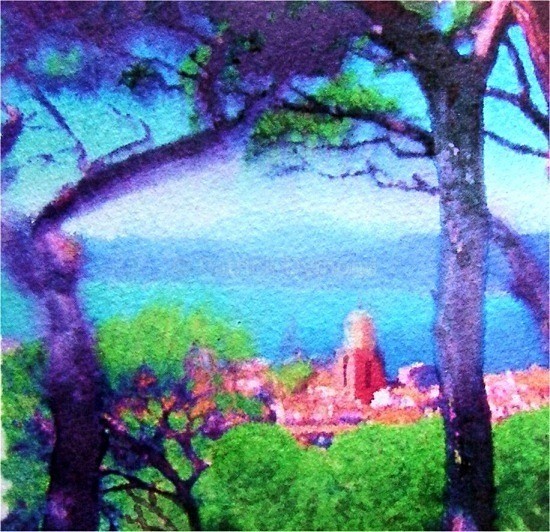 St Tropez - Winter - Fine Art Cards