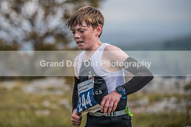 Year 10-11-23 - The English Schools Fell Running Championship Giggleswick Year 10-11 Sunday 6th October 2024