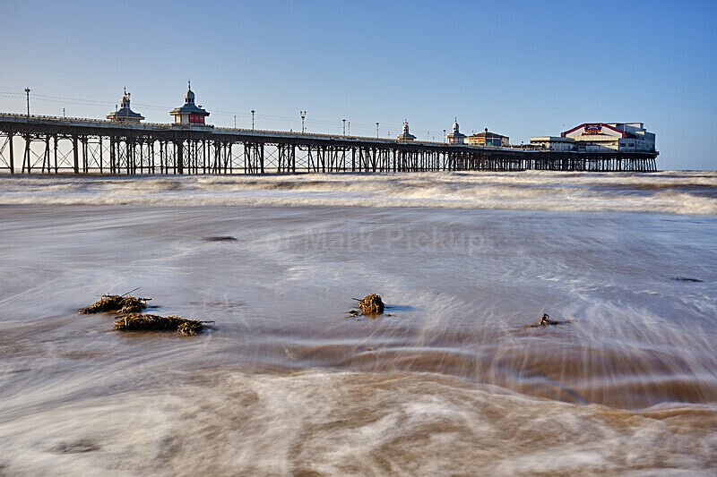 Tide coming in at Blackpool - New Work