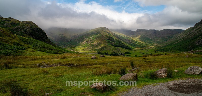 Cloud topped Scafell Pike - Travel, city/land scapes