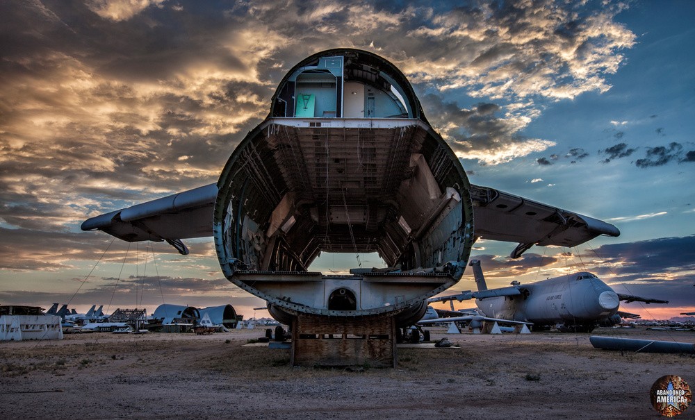 C5 Galaxy Aerospace Reclamation and Maintenance Group, Tucson AZ - Matthew Christopher Murray's Abandoned America