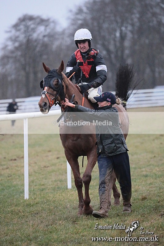 PtP 260125 904 - Cocklebarrow Point-to-Point racing with the Heythrop Hunt 26/01/25