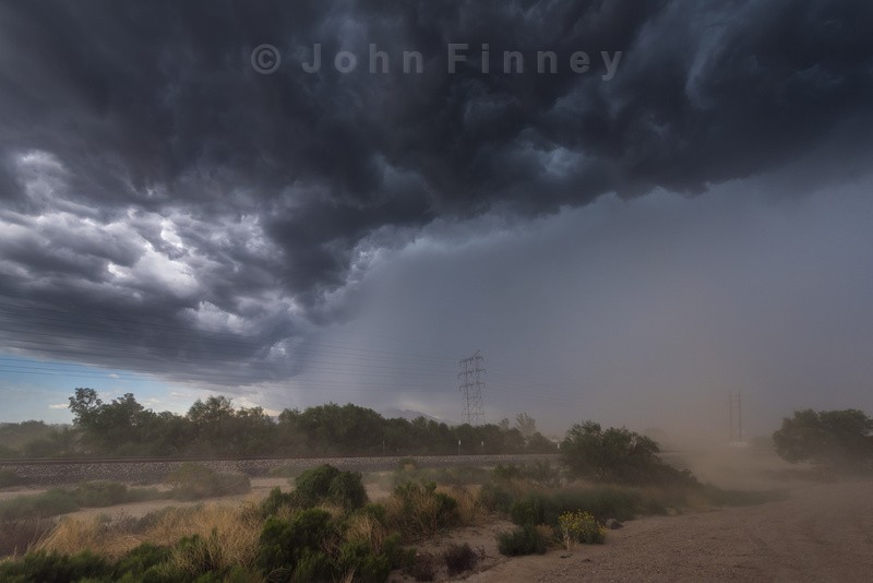 Haboob and shelf cloud, South Arizona - North America & Canada