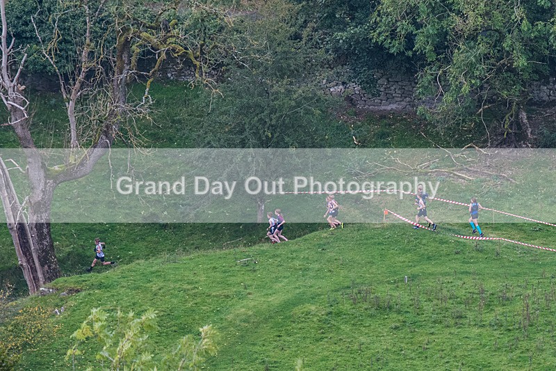 Year 7-5 - The English Schools Fell Running Championship Giggleswick Year 7 Sunday 6th October 2024