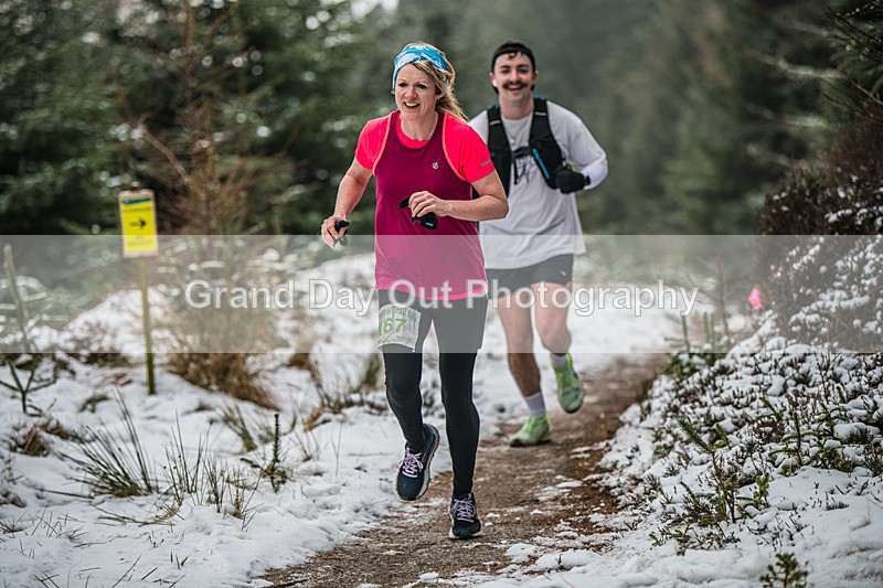 Glentress-1196 - High Terrain Events Glentress 10K 21K & 42K Trail Races Sunday 16th February 2025