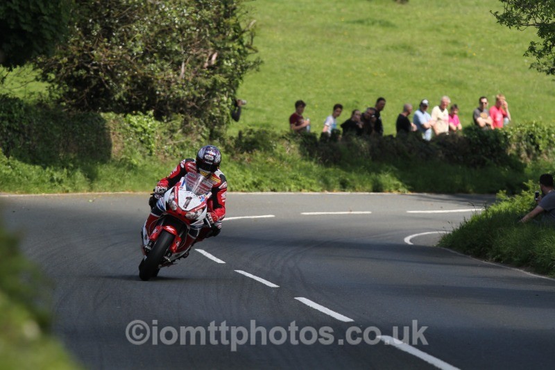 John McGuinness Honda / Honda Racing - Dainese Superbike Race 2014