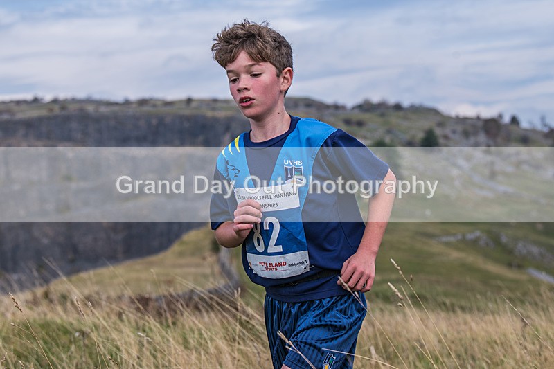 Year 7-170 - The English Schools Fell Running Championship Giggleswick Year 7 Sunday 6th October 2024