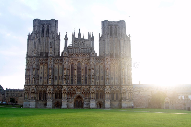 Wells Cathedral at sunrise, Somerset_055 - Somerset landscape Photography