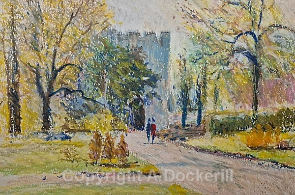 Bury St Edmunds - Pastel Paintings