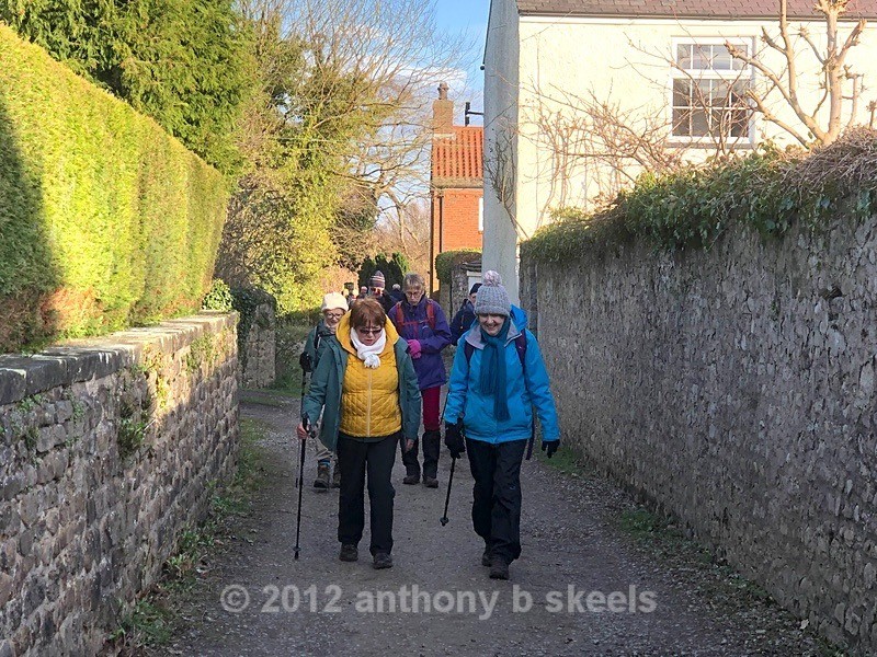 012 Lunch at Borrage Green over approaching Studley Rodger - York Minster Walkers Collection 2024