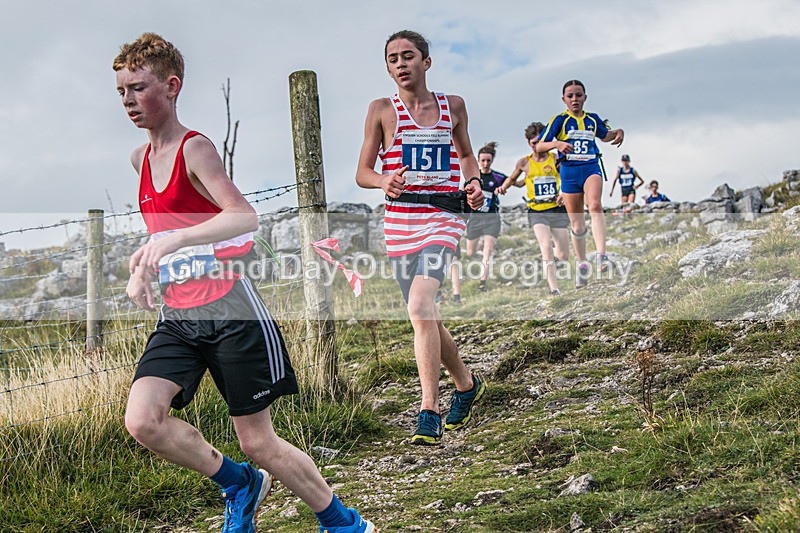 Year 8-9-169 - The English Schools Fell Running Championship Giggleswick Year 8-9 Sunday 6th October 2024