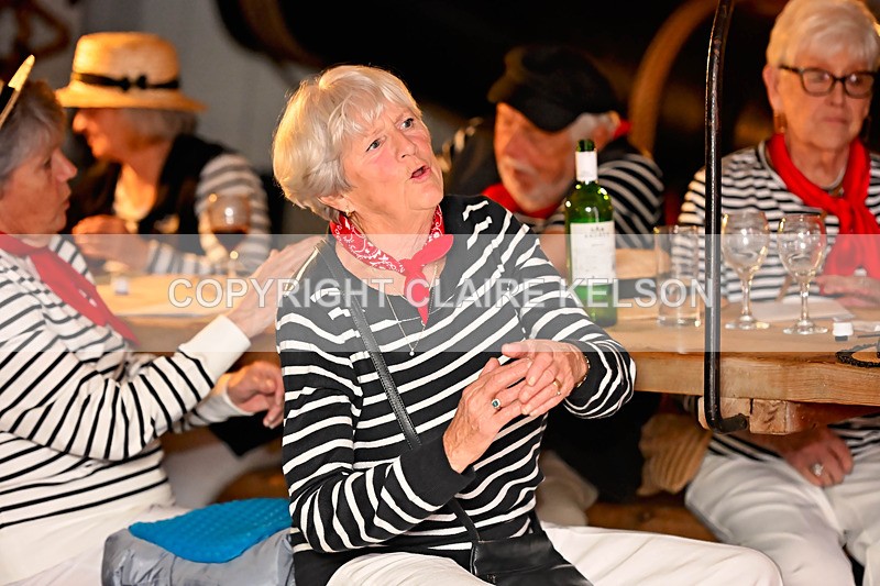 HMS PICKLE-156 - PICKLE NIGHT HMS WARRIOR 1860