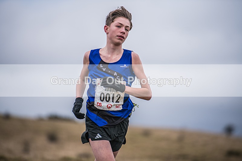 Cunswick U15  U17-165 - Kendal Winter League Cunswick Scar Junior Under 15 & 17 Fell Races Sunday 26th January 2025