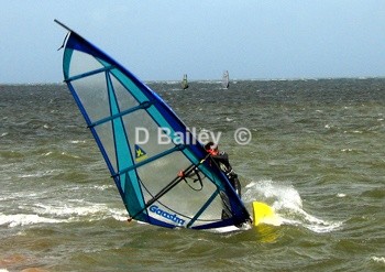 windsurfing