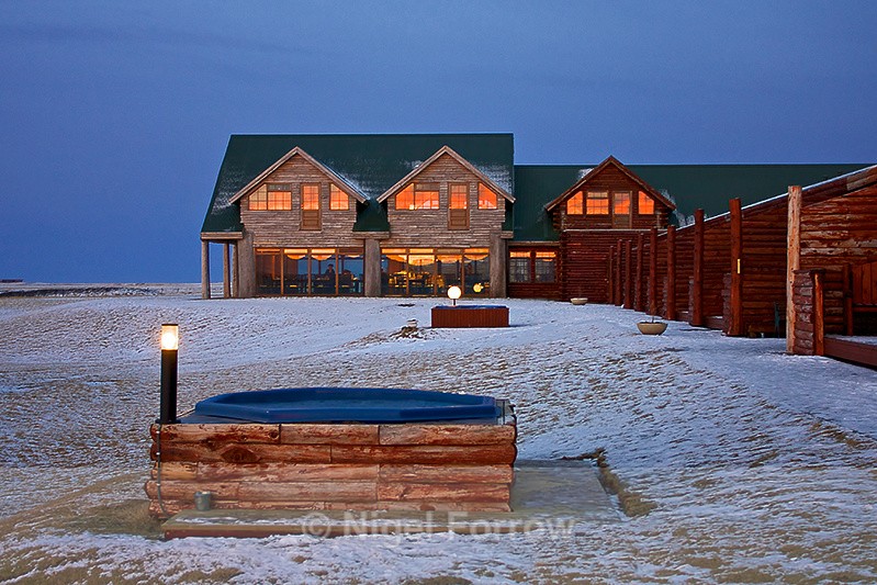 Early morning at Hotel Rangá - Iceland