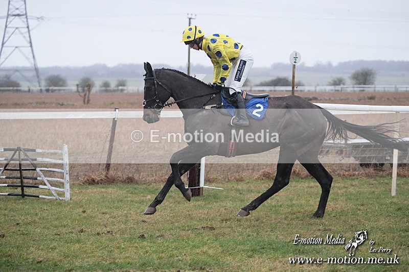 PtP 260125 684 - Cocklebarrow Point-to-Point racing with the Heythrop Hunt 26/01/25