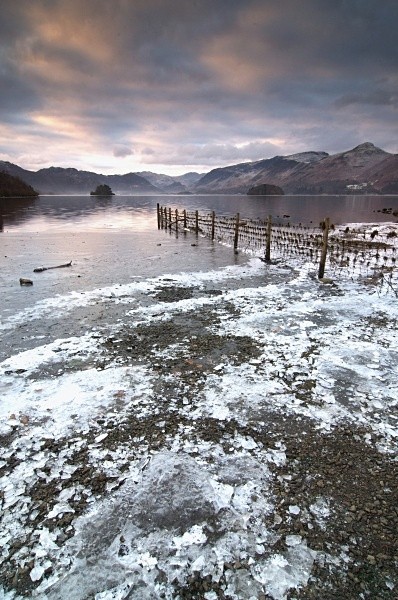 Frosty Morning, Derwent Water - Lake District