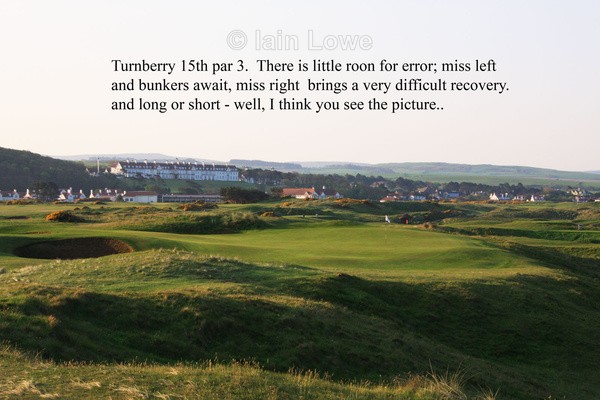 Turnberry 15th Tee to Green - Turnberry Ailsa Championship Course