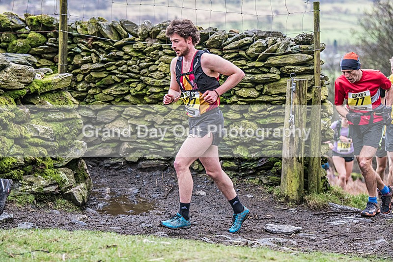 BB Kong-154 - Kong Running BB Kong Fell Race Saturday 17th February 2024