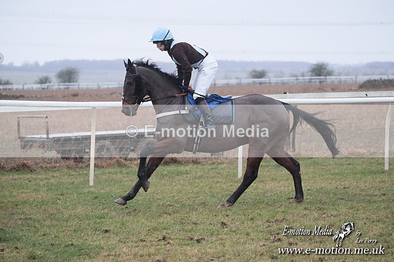 PtP 260125 702 - Cocklebarrow Point-to-Point racing with the Heythrop Hunt 26/01/25