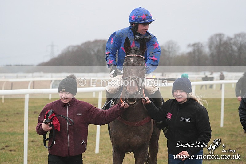 PtP 260125 618 - Cocklebarrow Point-to-Point racing with the Heythrop Hunt 26/01/25