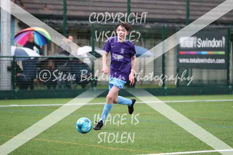 1DX20334 - 2026-02-15 FC Abbey Meads U13 Purple V Royal Wootton Bassett Town Youth U13 Yellow